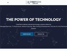 Tablet Screenshot of cybertechsconsulting.com
